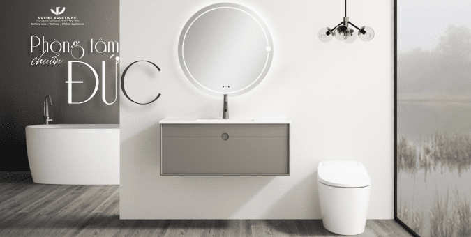 Thiết kế phòng tắm chuẩn Đức cùng Innoci