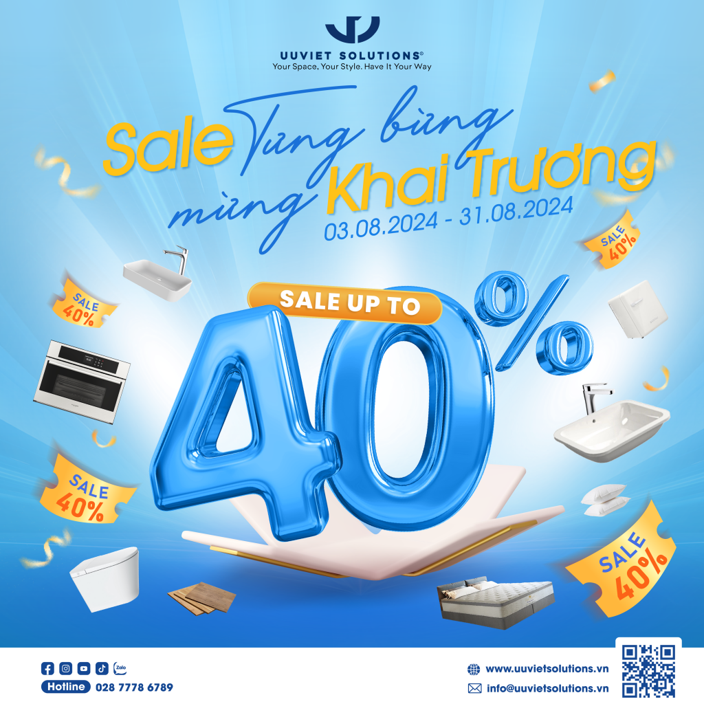 Sale tưng bừng - Mừng khai trương