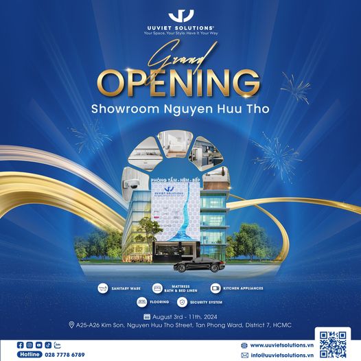 Grand Opening Showroom Nguyễn Hữu Thọ