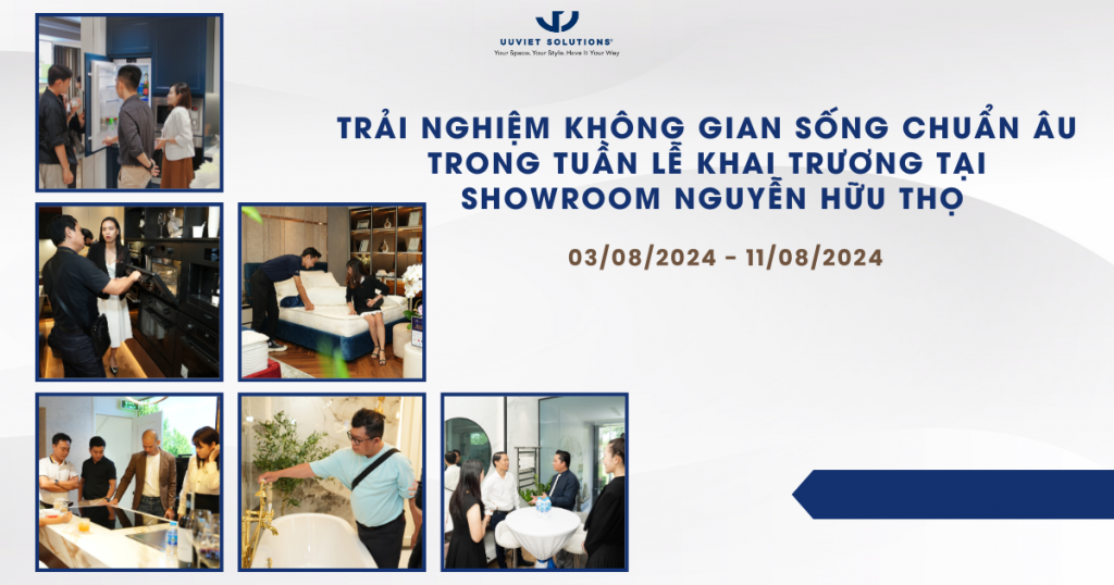 Trải nghiệm không gian mua sắn chuẩn châu Âu tại Uuviet Solutions