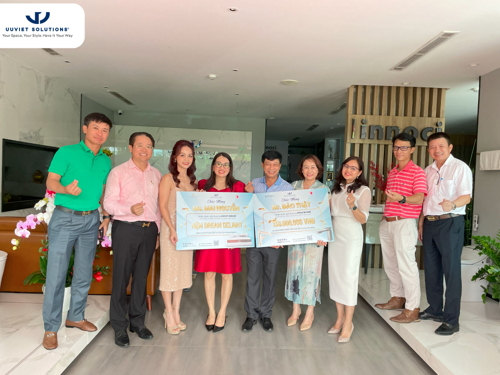 Buổi trao giải thưởng HIO và Lucky Draw tại Showroom Uuviet Solutions