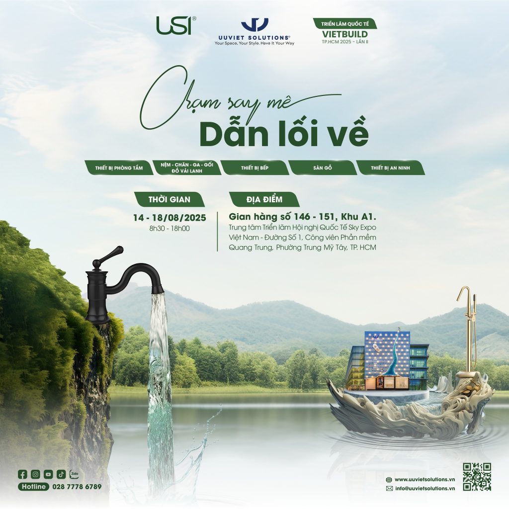 "Chạm say mê - Dẫn lối về" tại triển lãm quốc tế Vietbuild TP.HCM 2025 - lần II