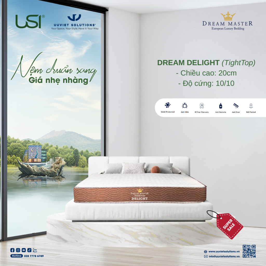 Nệm Dream Delight- 20cm