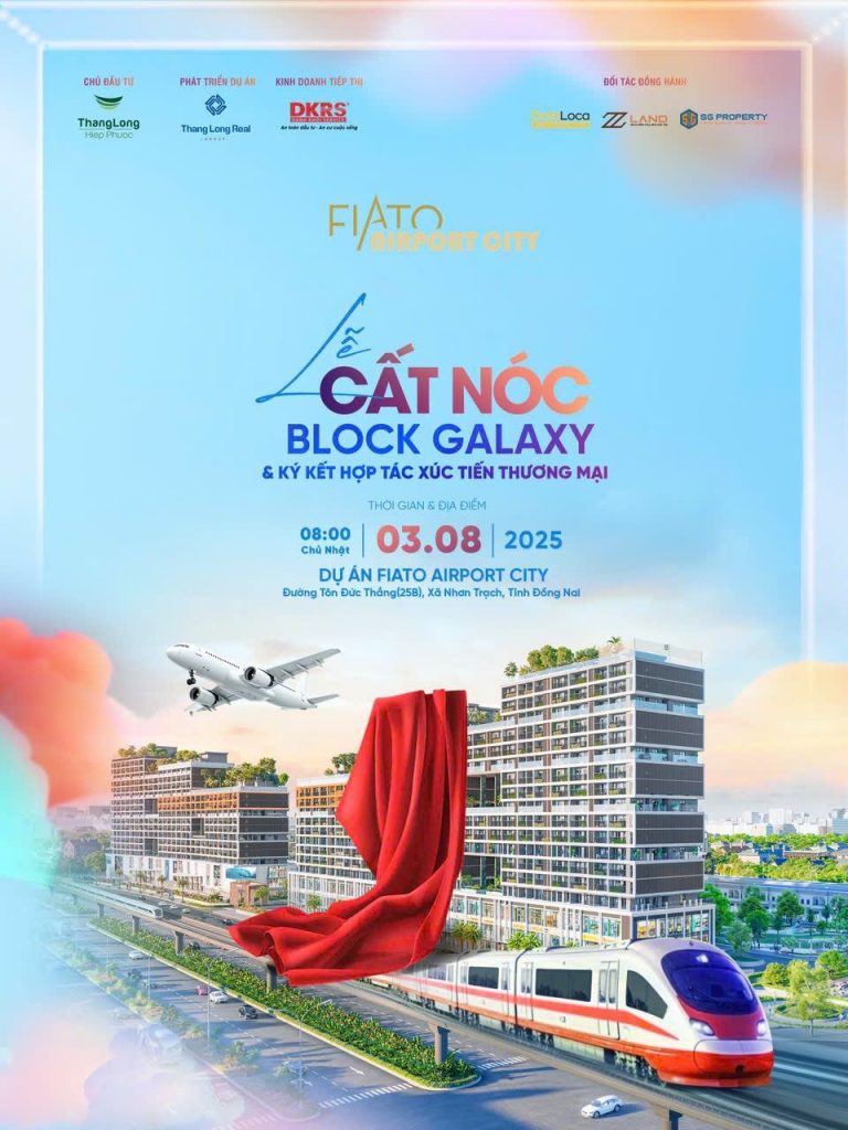 Lễ cất nóc Block Galaxy & Ký kết hợp tác xúc tiến thương mại