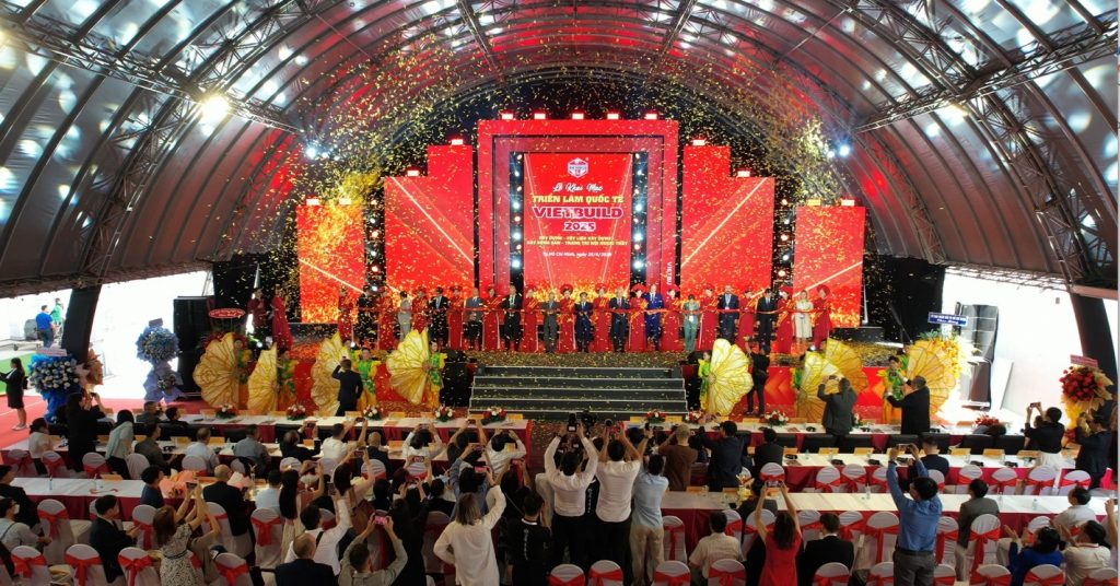 Lễ khai mạc triển lãm Vietbuild TP.HCM 2025 - lần I