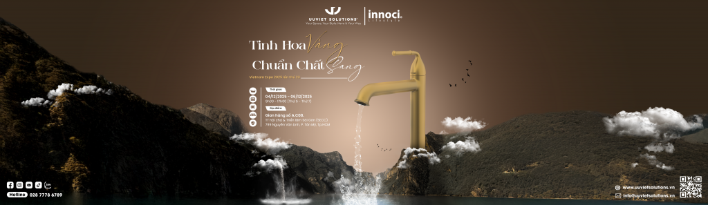 Uuviet Solutions Tinh Hoa Vàng Chuẩn Chất Sang Vietnam Expo in HCMC 2025
