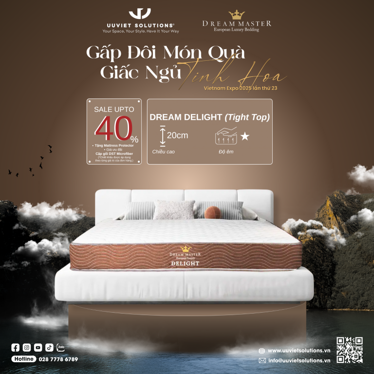 Nệm lò xo túi Dream Delightt