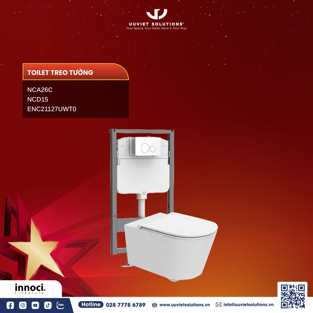 Combo 7 thiết bị vệ sinh Innoci