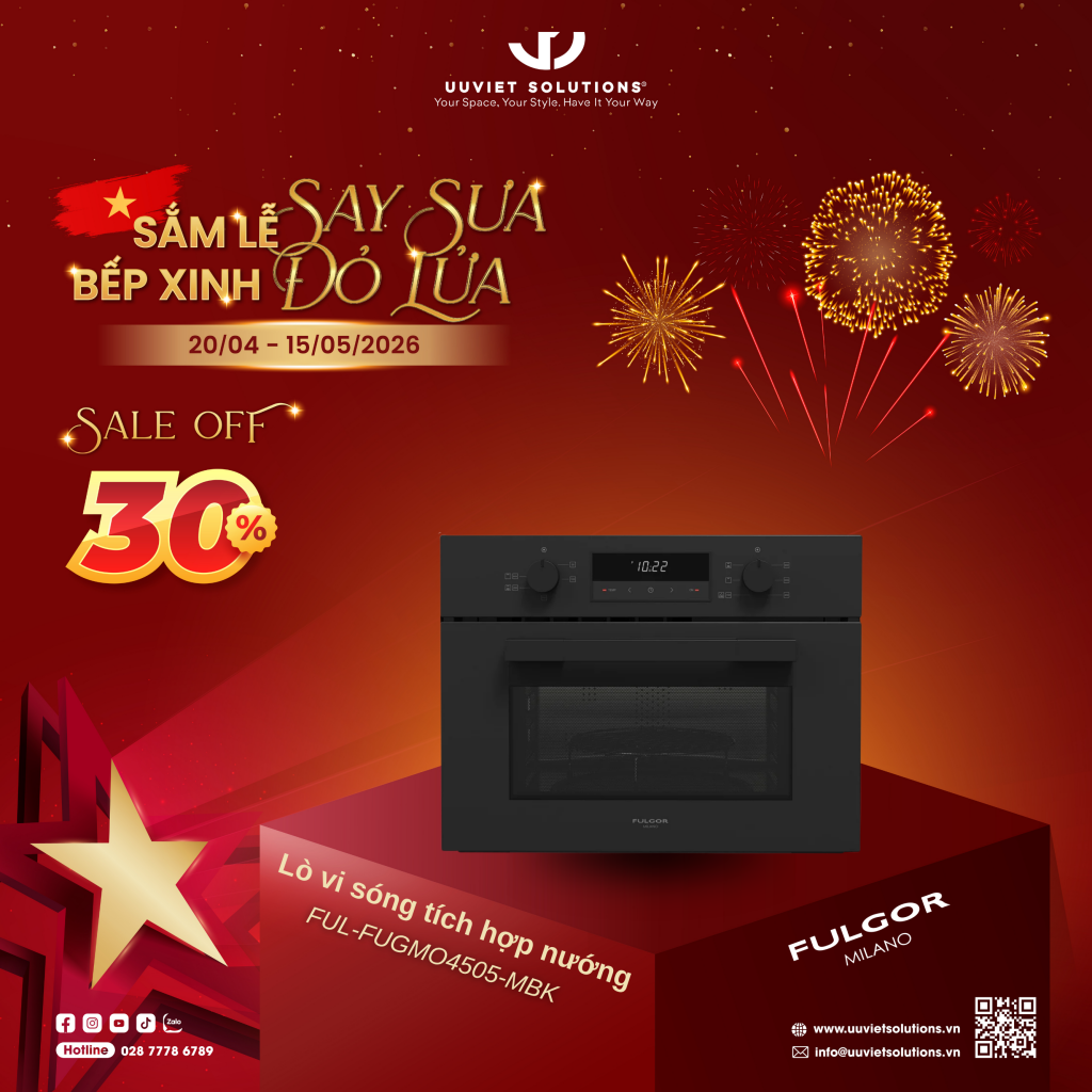 Lò vi sóng tích hợp nướng