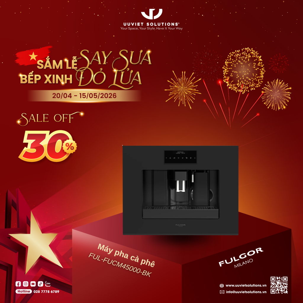 Máy pha cà phê âm tủ