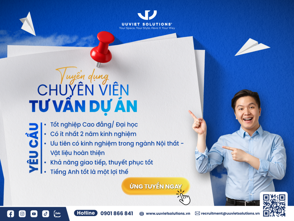 Uuviet Solutions tuyển dụng Chuyên Viên Tư Vấn Dự Án