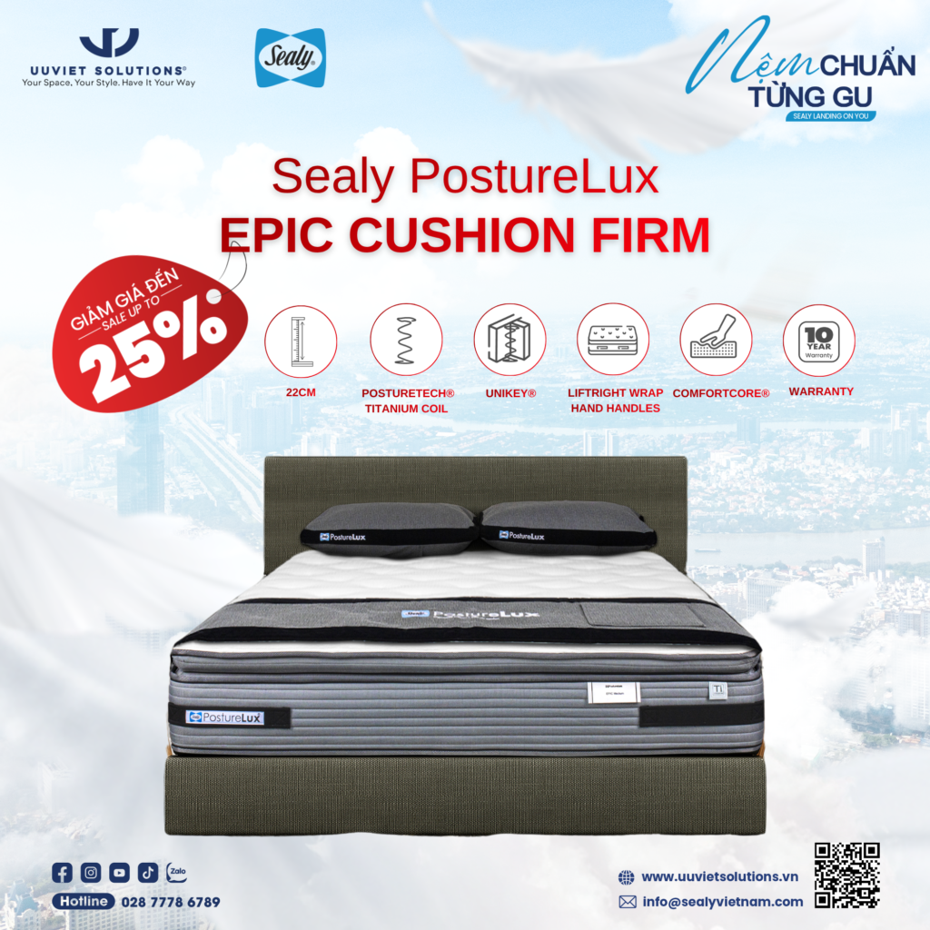 Sealy PostureLux Epic Cushion Firm