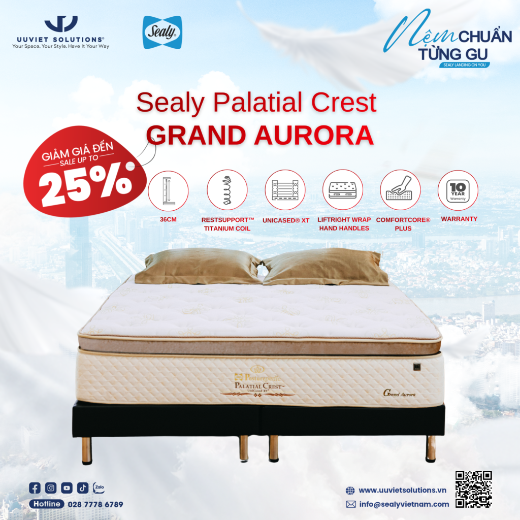 Sealy Palatial Crest Grand Aurora