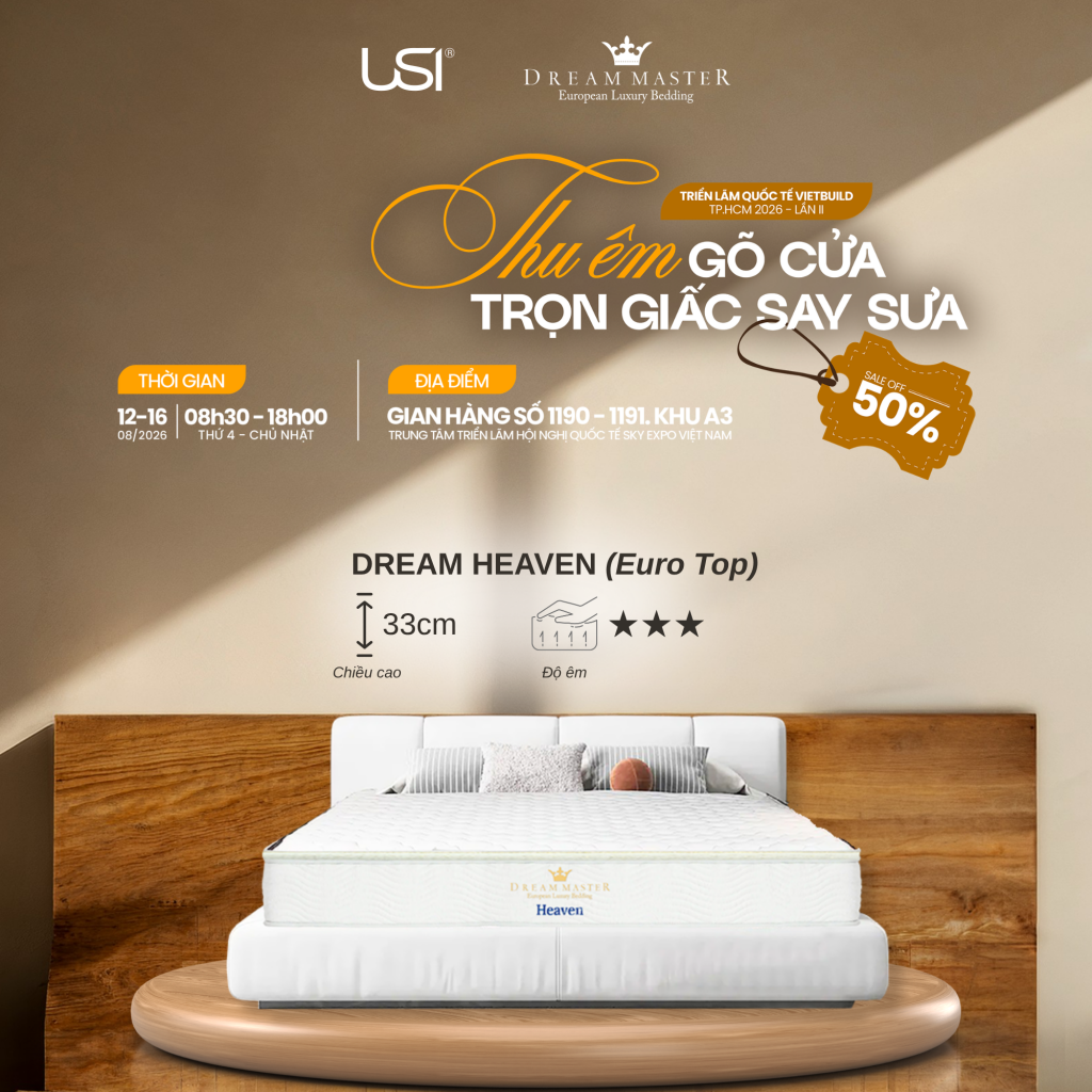 Nệm lò xo túi Dream Heaven