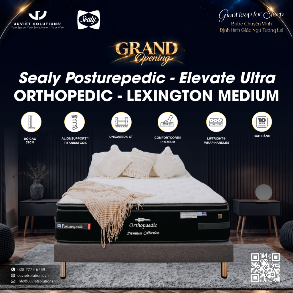 Sealy Posturepedic - Elevate Ultra Orthopedic - Lexington Medium