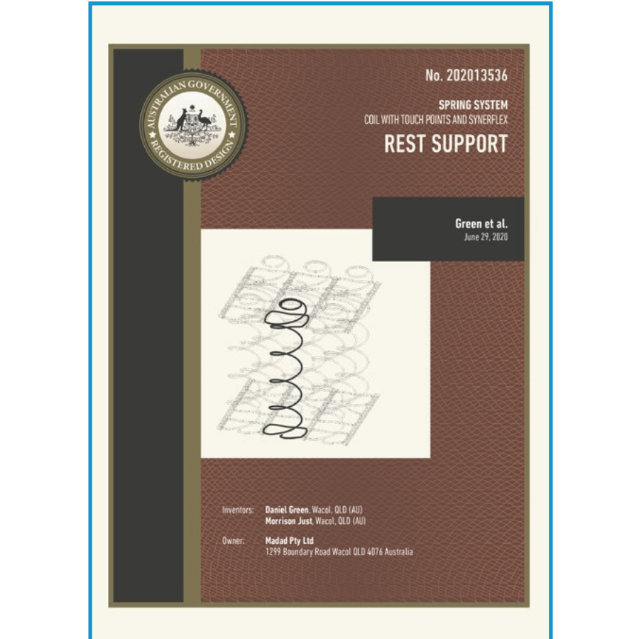 Chứng nhận Hệ thống lò xo RestSupport
