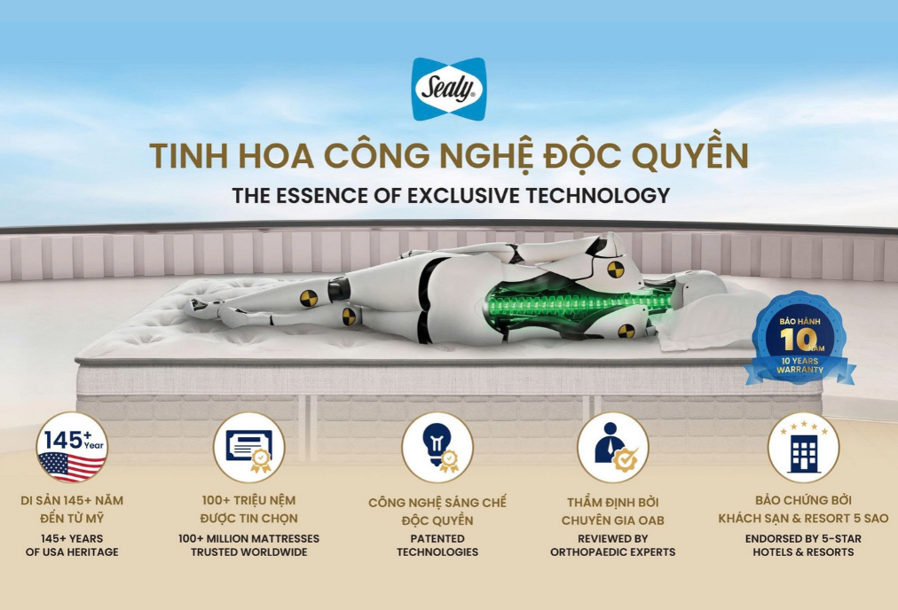 Sealy tinh hoa độc quyền